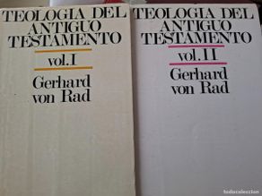 Libros de segunda mano: Teología del Antigüo Testamento 1 y 2 Gerhard von Rad